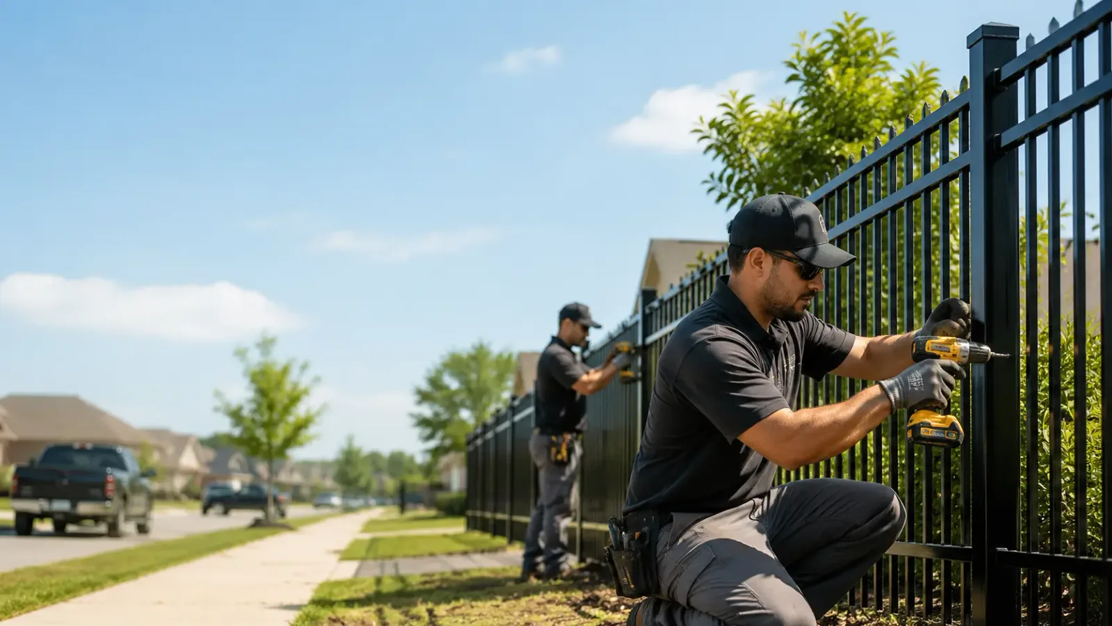Metal Fence Installation in Riverton, NE